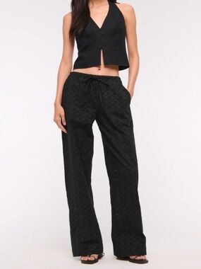 Abercrombie & Fitch Eyelet Pull On Pant